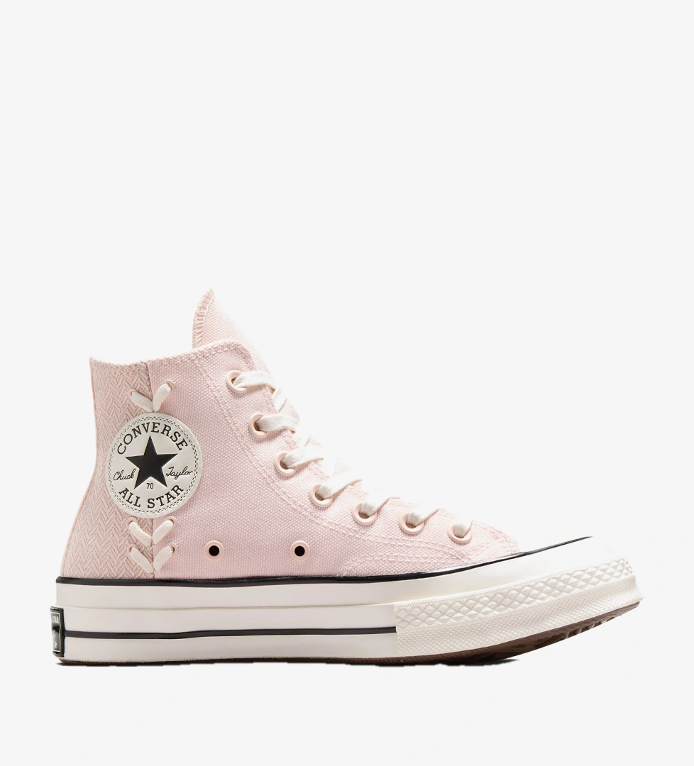 Converse Chuck 70 Crafted Laces Unisex Pembe Sneaker