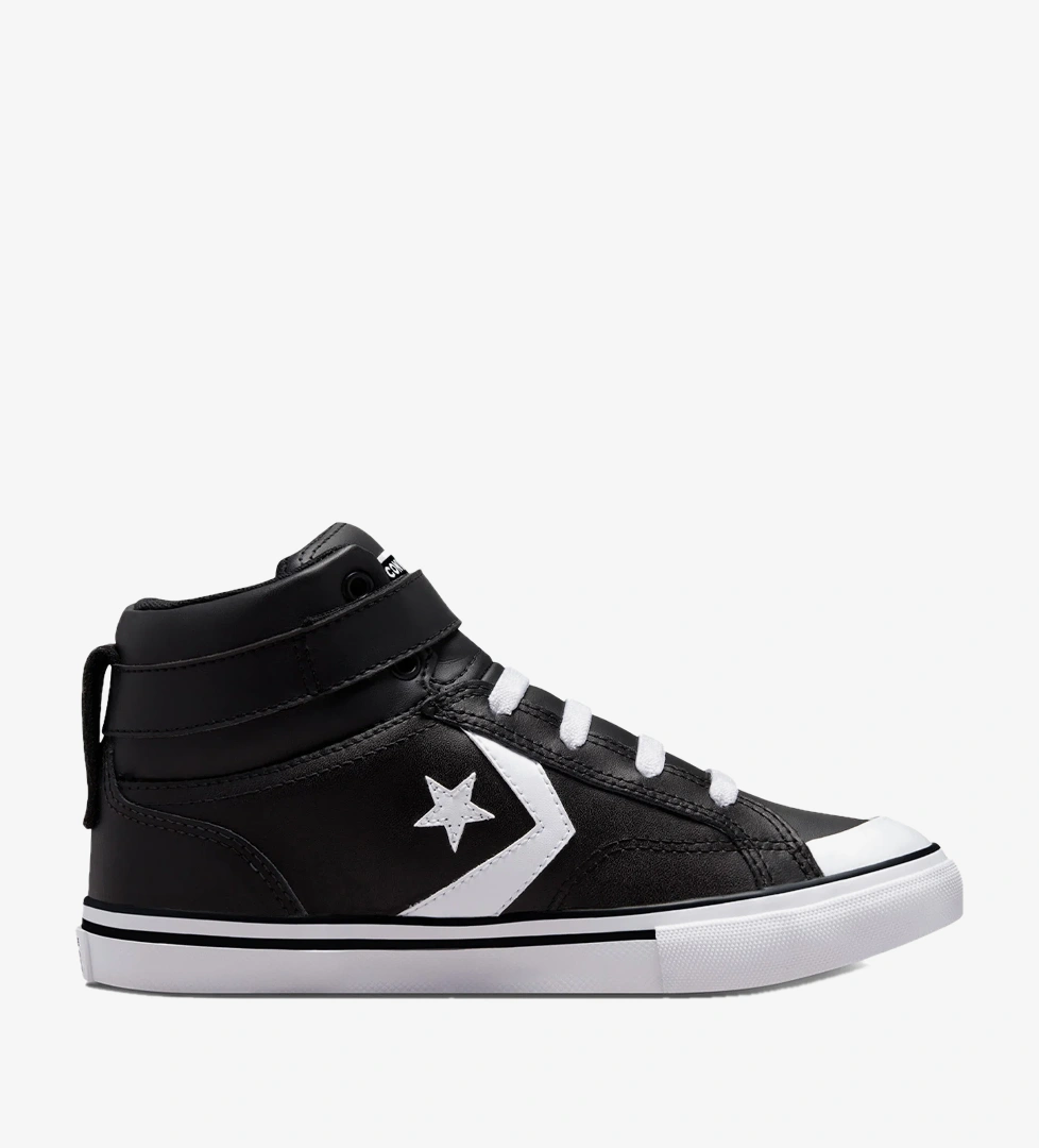 Converse Converse Pro Blaze Genç Siyah Deri Sneaker Converse'de! Siyah - 1. görsel
