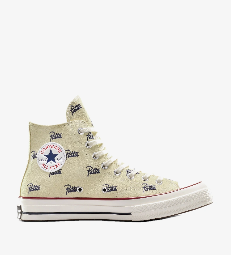 Converse x Patta Chuck 70 Unisex Bej Süet Sneaker