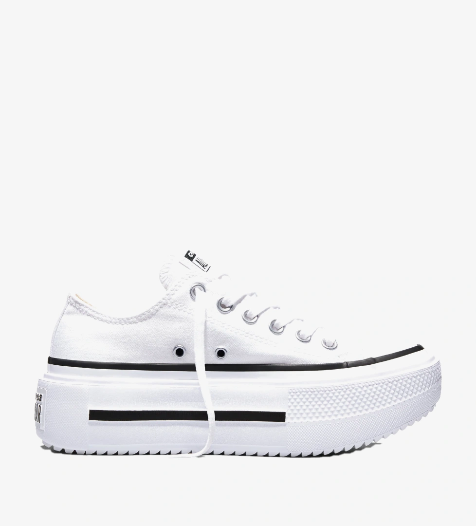 Converse Chuck Taylor All Star Lift Double Stack Unisex Beyaz Sneaker