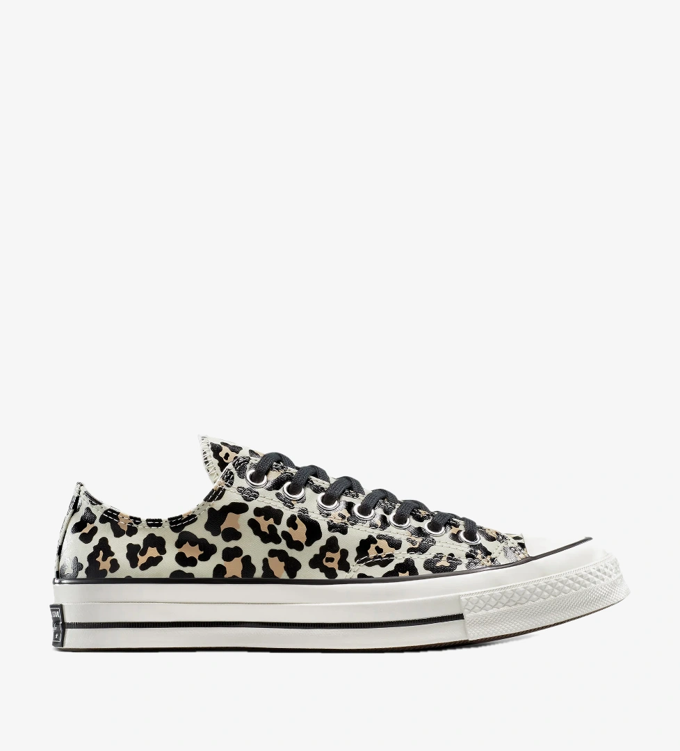 Converse Chuck 70 Glow-In-The-Dark Leopard Print Unisex Kahverengi Sneaker