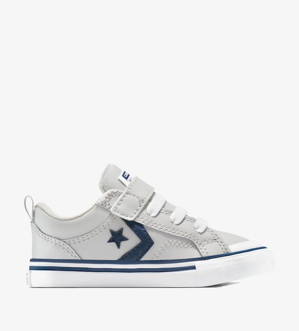Converse Pro Blaze Strap Leather Easy On Bebek Gri Sneaker