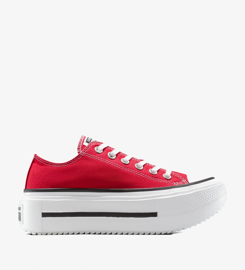 Converse Chuck Taylor All Star Lift Double Stack Platform Unisex Kırmızı Sneaker