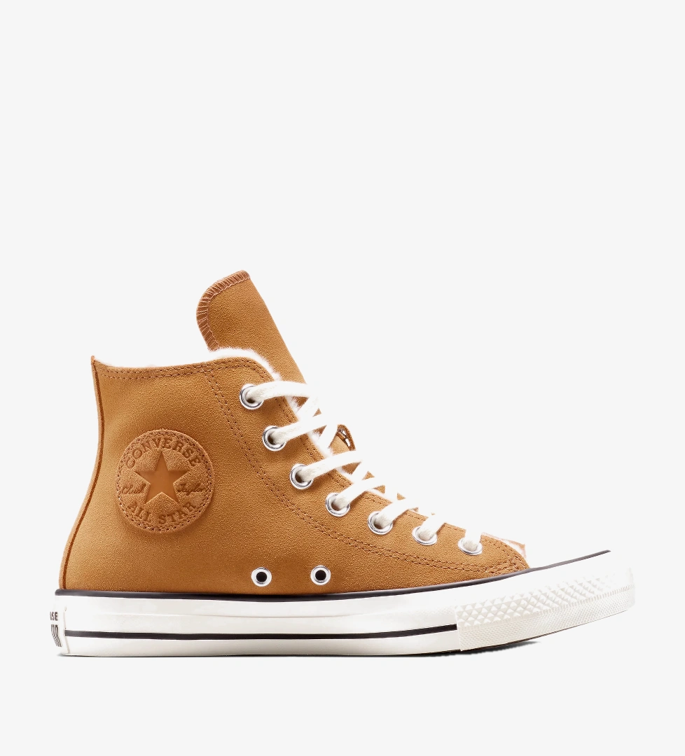 Converse Converse Chuck Taylor All Star Kadın Sarı Süet Sneaker Converse'de! Sarı - 1. görsel