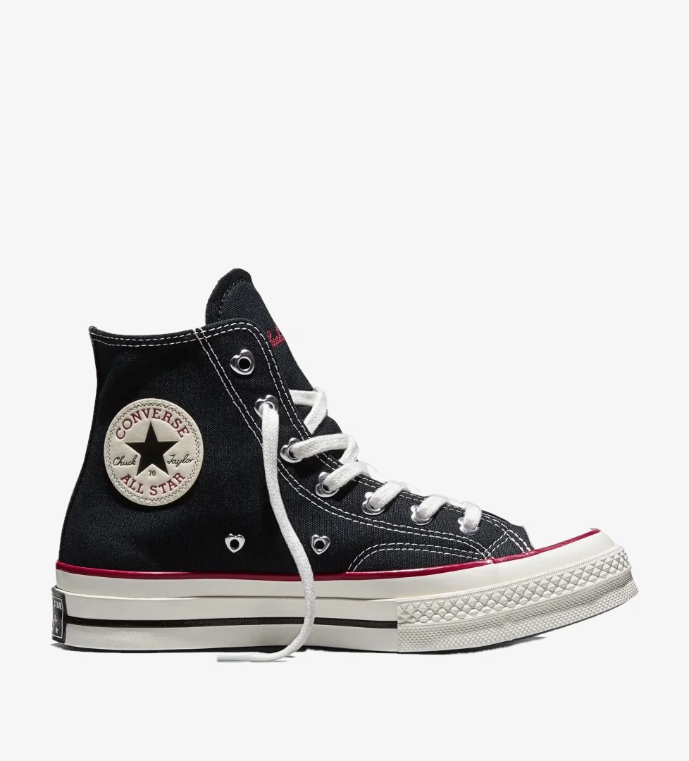 Converse Valentine's Day Chuck 70 Unisex Siyah Sneaker