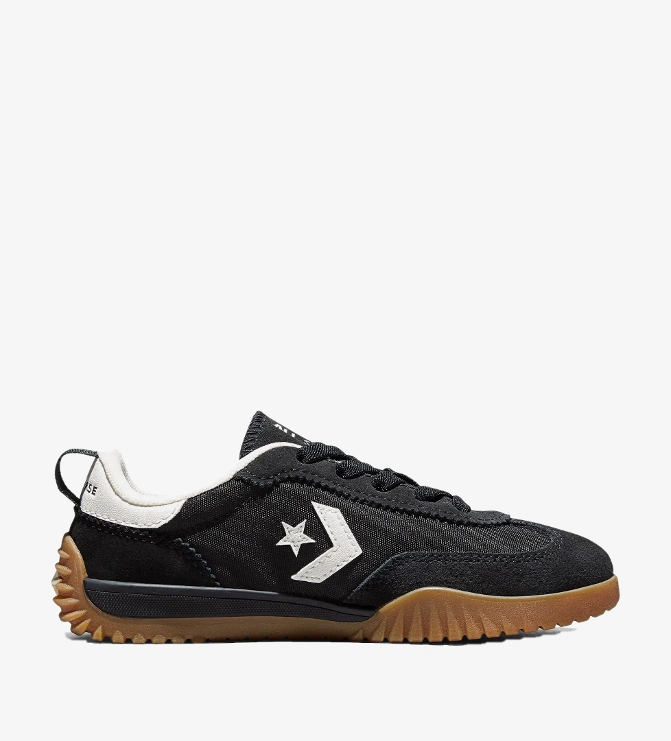 Converse Run Star Trainer Çocuk Siyah Süet Sneaker