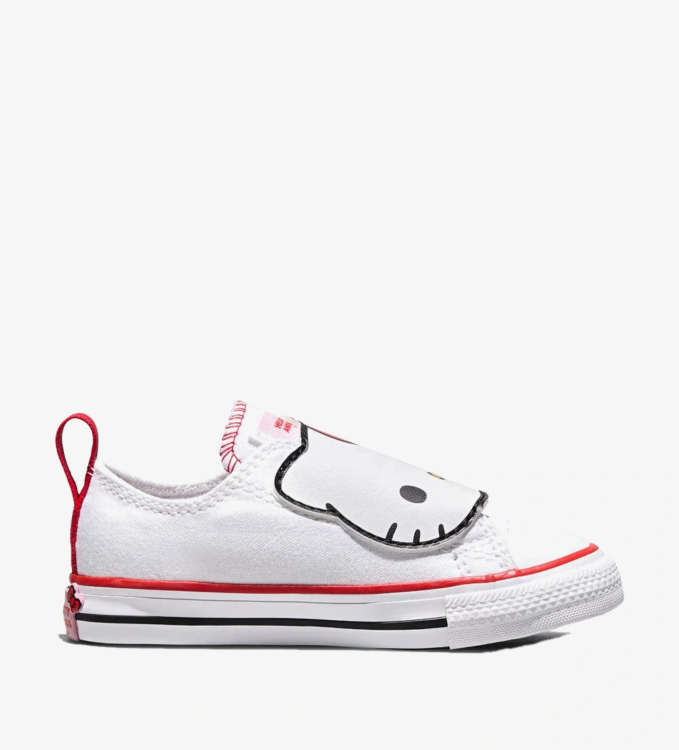 Converse x Hello Kitty Chuck Taylor All Star One Strap Bebek Beyaz Sneaker
