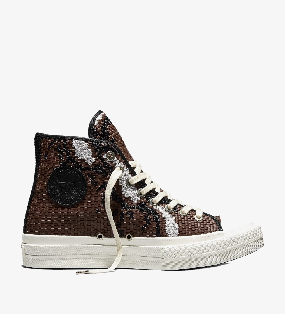 Converse Converse x First String Chuck Taylor All Star Unisex Kahverengi Deri Sneaker Converse'de! Kahverengi - 1. görsel