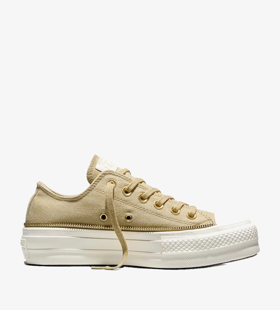 Converse Chuck Taylor All Star Platform Lift Sarı Sneaker