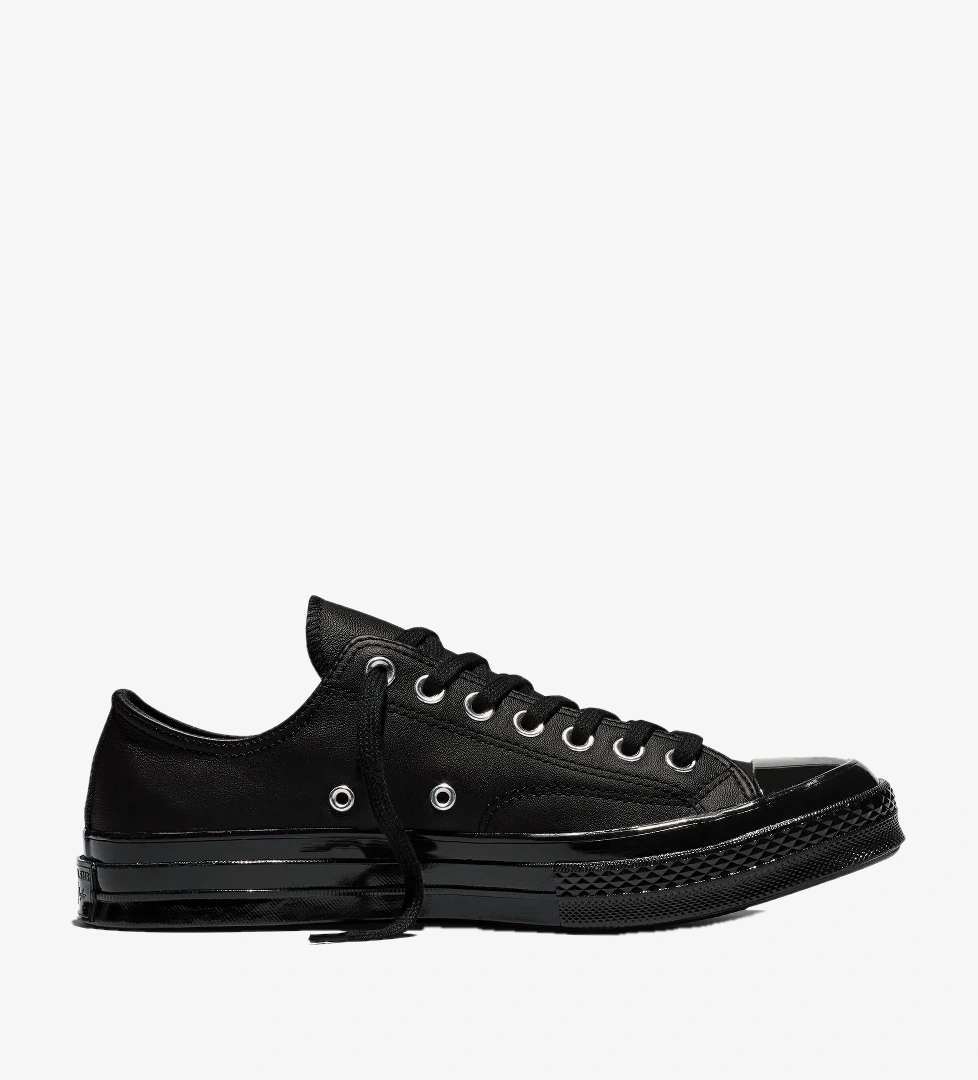 Converse Chuck 70 Deri Unisex Siyah Sneaker