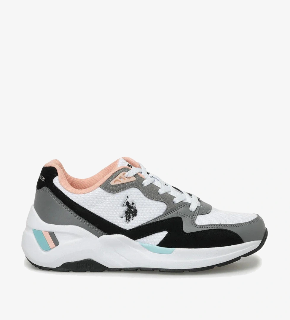 U.S. Polo Assn. Husky 4FX Kadın Günlük Spor Ayakkabı - Görsel 1