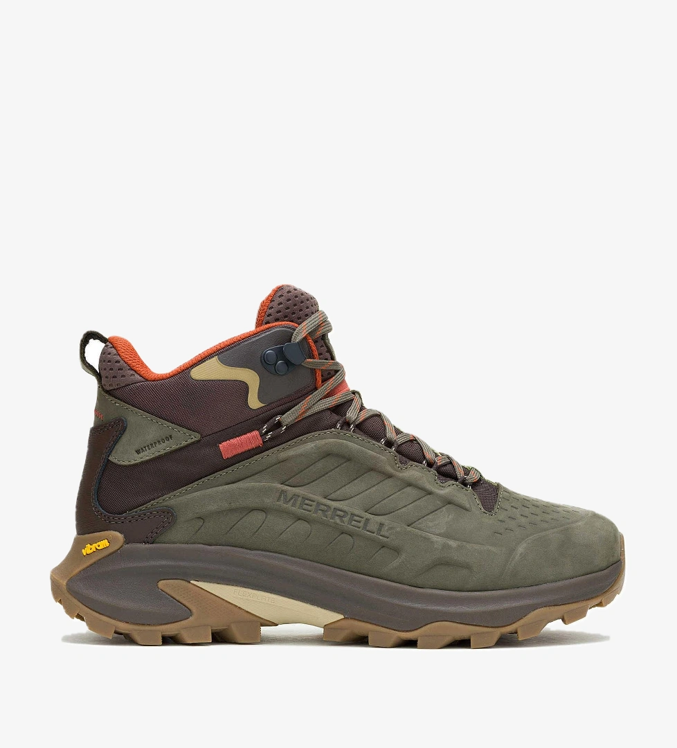 Merrell Moab Speed 2 Leather Mid Waterproof Erkek Outdoor Ayakkabı - Görsel 1