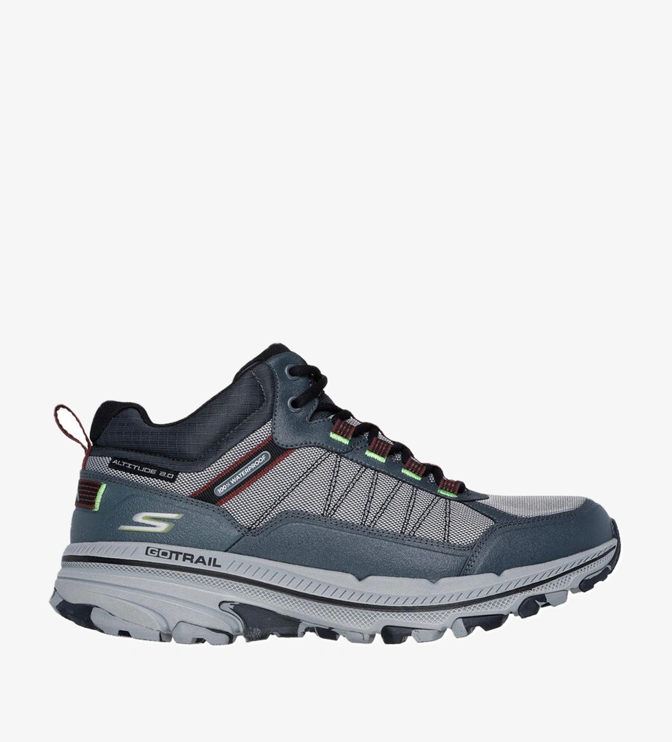 Skechers Skechers Gri Waterproof Go Run Trail Altitude 2.0 Splashproof Erkek Bot Dalkılıç Spor'da! Gri - 1. görsel