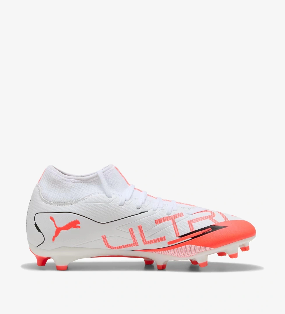 Puma Puma Ultra 5 Play+ Fg/ag Fg Erkek Krampon Beyaz Çim Saha Kramponu model görseli