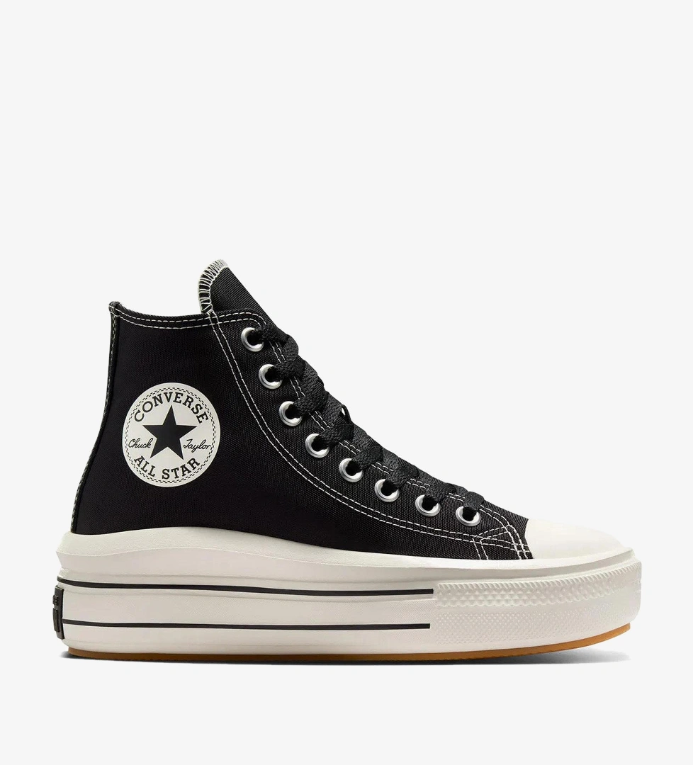 Converse Chuck Taylor All Star Move Platform Kadın Günlük Spor Ayakkabı - Görsel 1