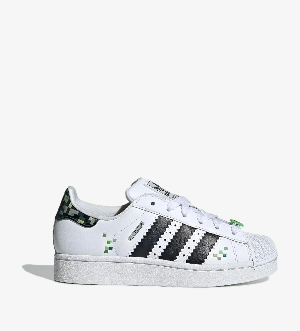 adidas Superstar II x Minecraft Günlük Spor Ayakkabı - Görsel 1