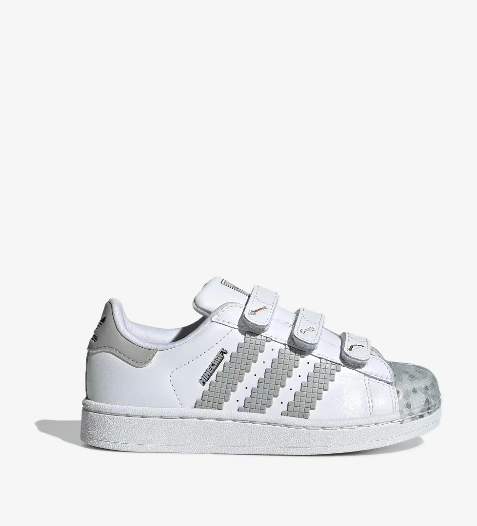 adidas Superstar II x Minecraft Çocuk Günlük Spor Ayakkabı - Görsel 1