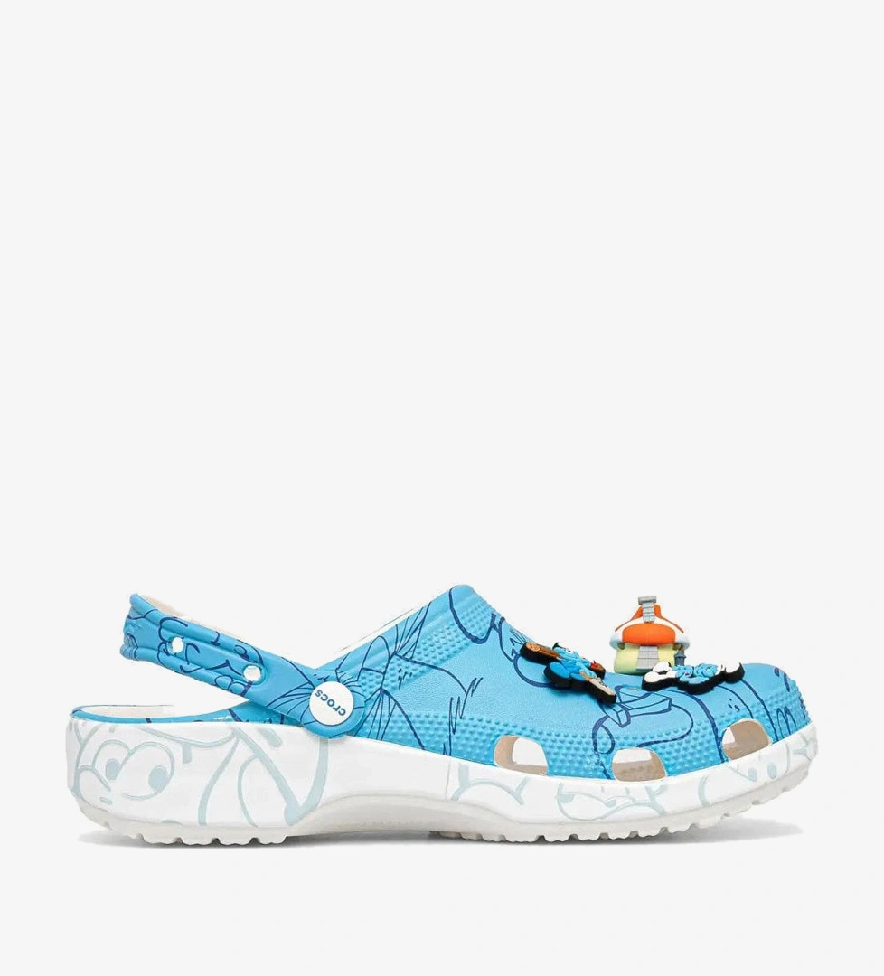 Crocs Smurfs Classic Çocuk Terlik - Görsel 1
