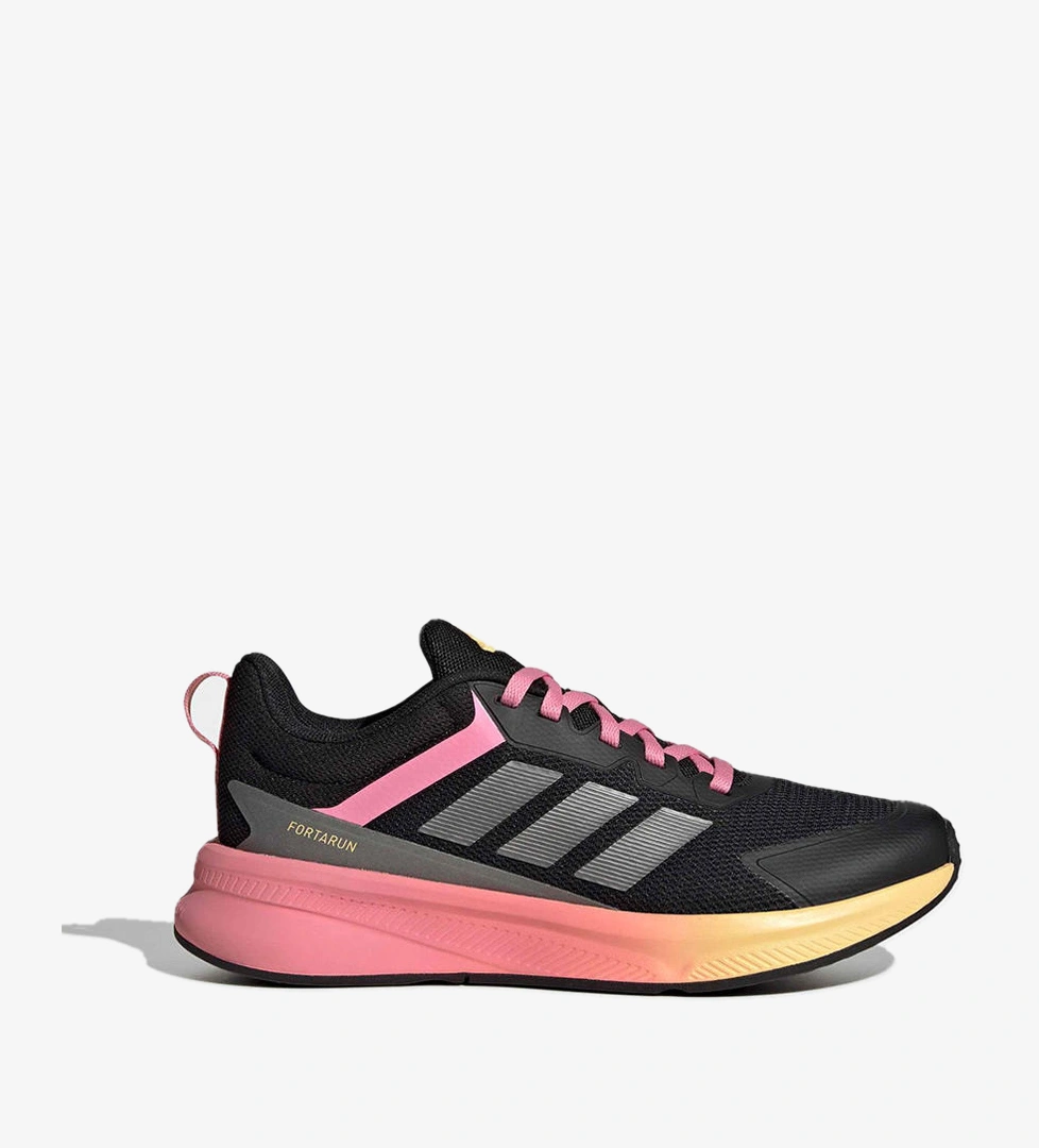 Adidas adidas Siyah FortaRun 4 Koşu Ayakkabısı Koşu & Yürüyüş Ayakkabıları | Dalkılıç Spor Siyah - 1. görsel