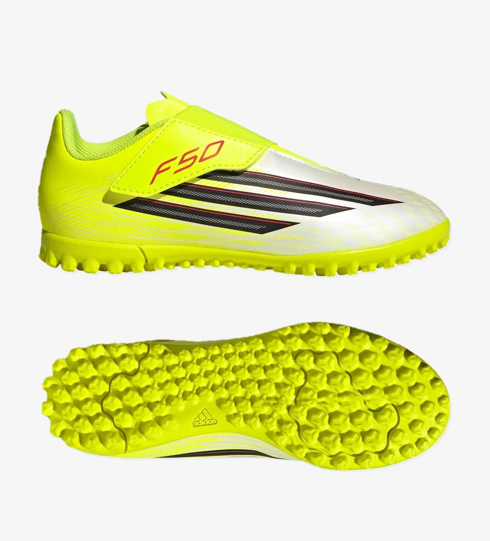 Adidas adidas Sarı F50 Club TF Çocuk Halı Saha Ayakkabısı Futbol Ayakkabıları | Dalkılıç Spor Sarı - 1. görsel
