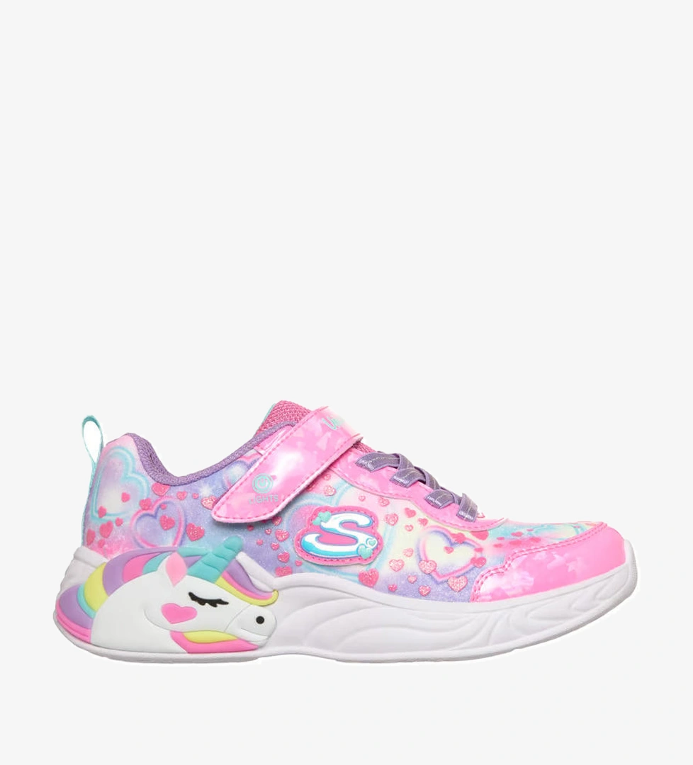 Skechers Skechers Pembe Unicorn Dreams Heart Sparkles Çocuk Günlük Spor Ayakkabı Dalkılıç Spor'da! Pembe - 1. görsel