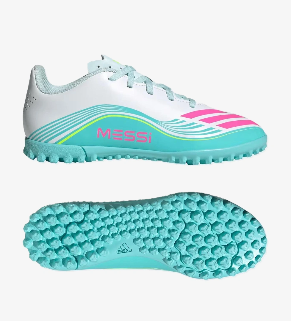 Adidas Mavi Adidas F50 Club Messi TF Ayakkabısı