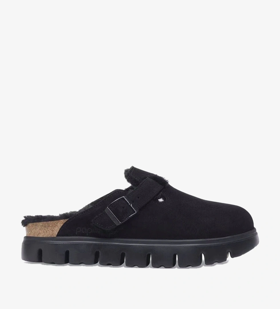 Birkenstock Boston Vl Chunky Shearling Kadın Terlik