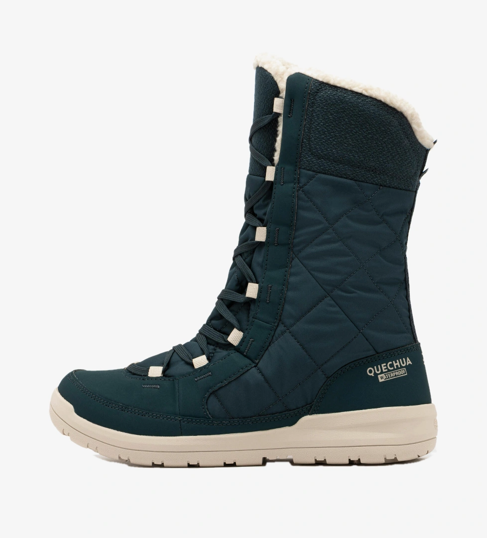 Kadın Outdoor Kar Botu - Su Geçirmez - Yeşil - NH500 High