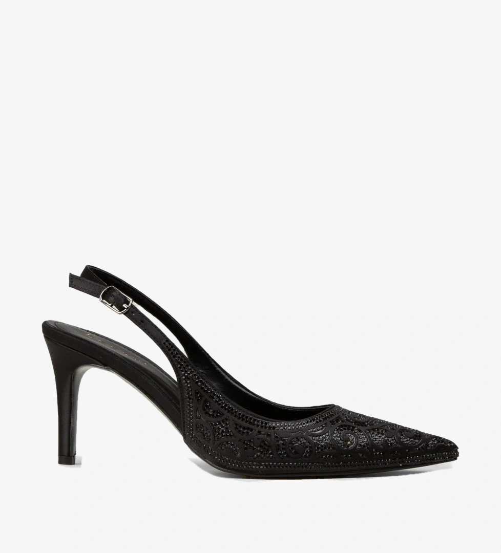 Deery Stiletto Deery Detayli Slingback