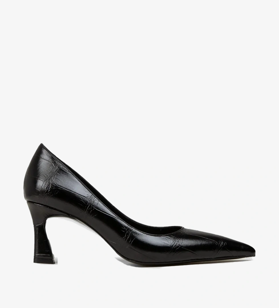 Deery Stiletto Deery Krokodil Desenli