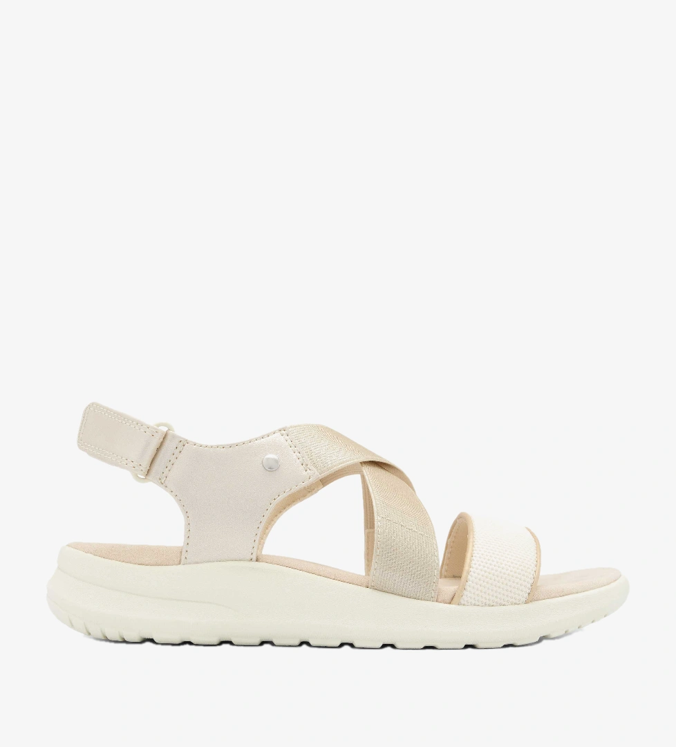 Easy Street Bej Easy Street Sandal