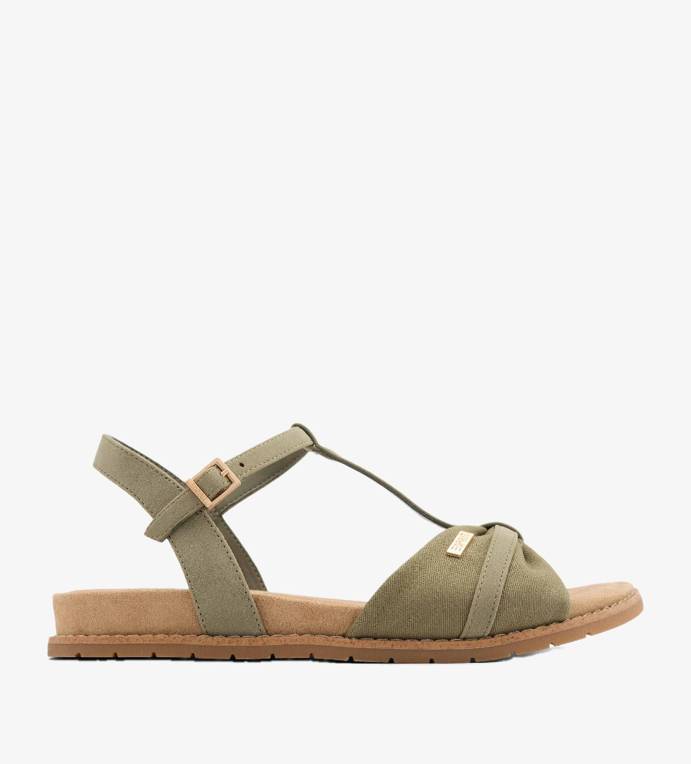Esprit Haki Esprit Sandal