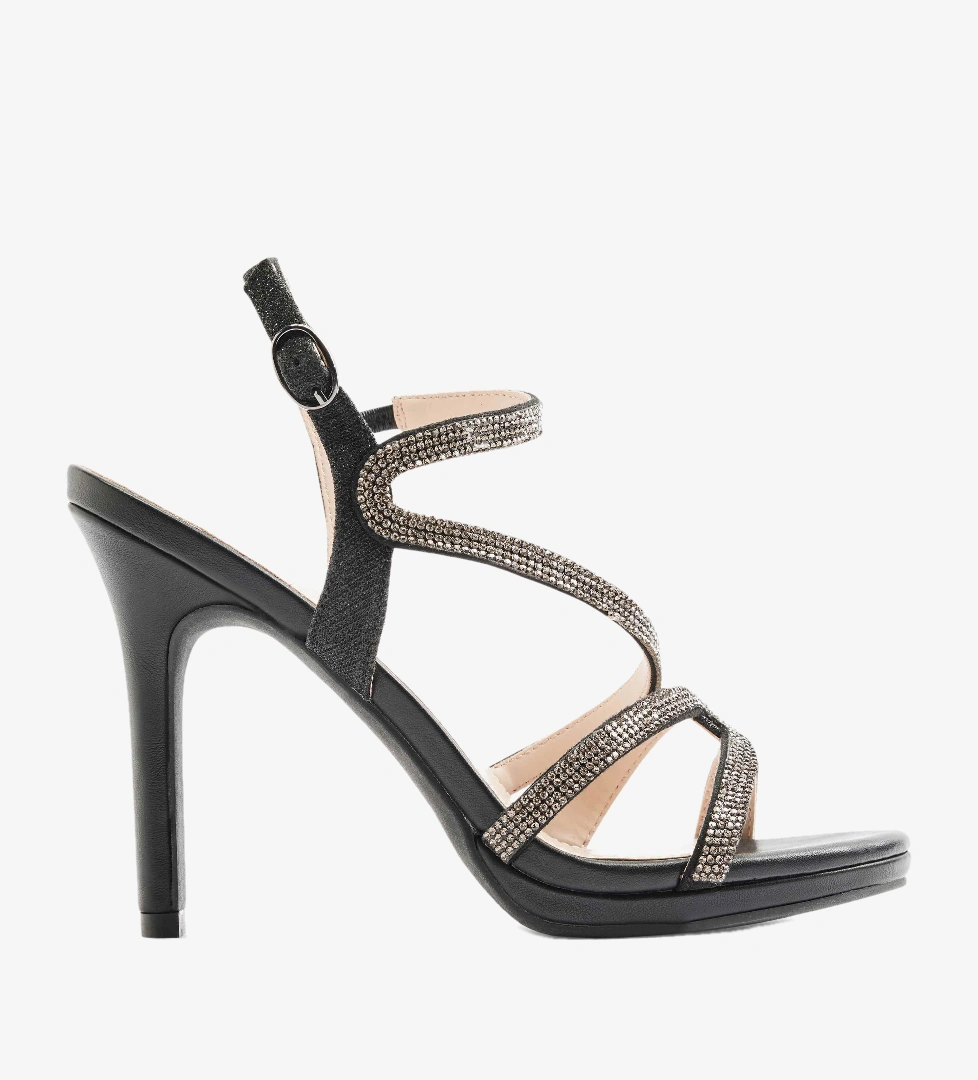 Catwalk Altın Catwalk Topuklu sandalet