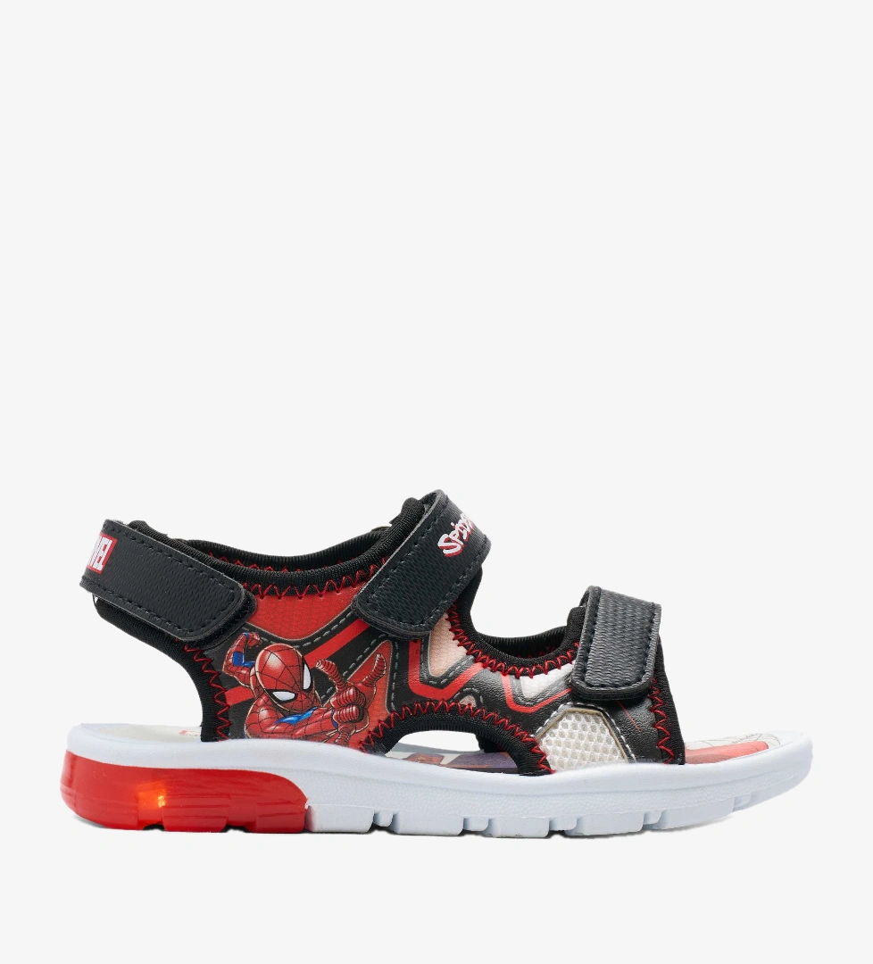 Spiderman Siyah Spiderman Sandal