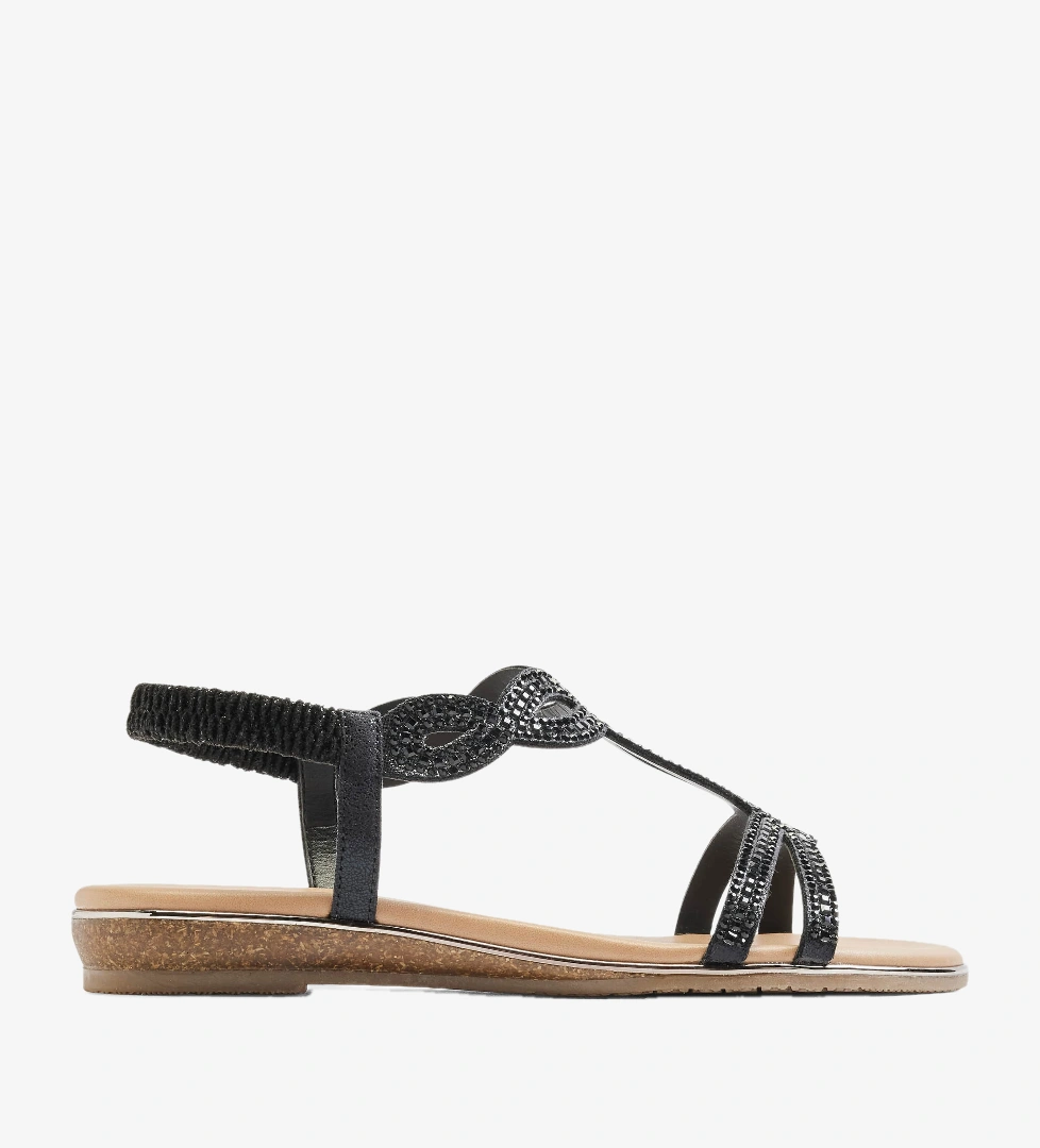 Catwalk Siyah Catwalk Sandal