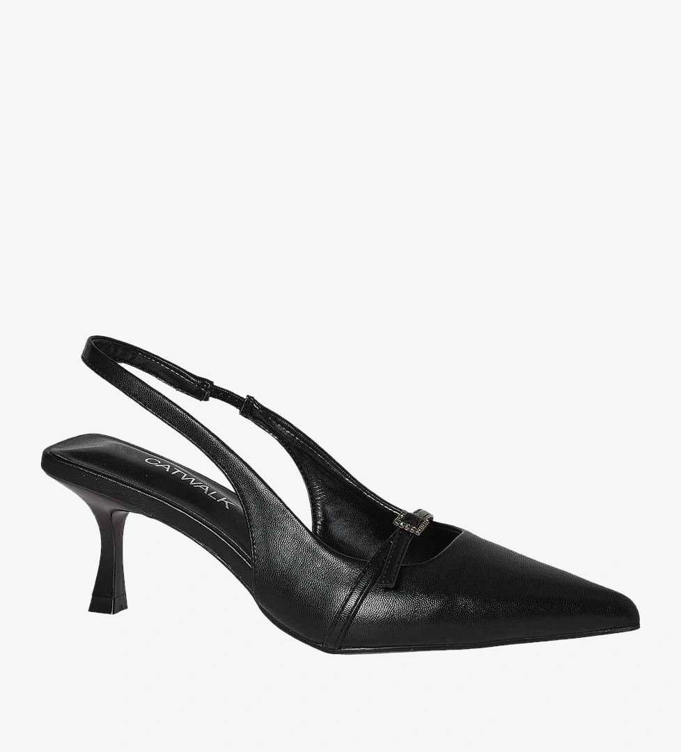 Catwalk Gümüş Catwalk Topuklu Ayakkabı