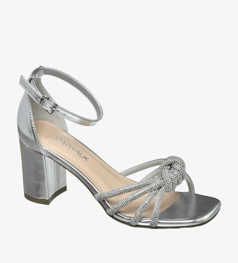 Catwalk Siyah Catwalk Topuklu sandalet