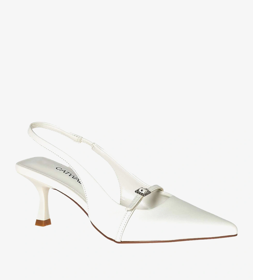 Catwalk Gümüş Catwalk Topuklu Ayakkabı