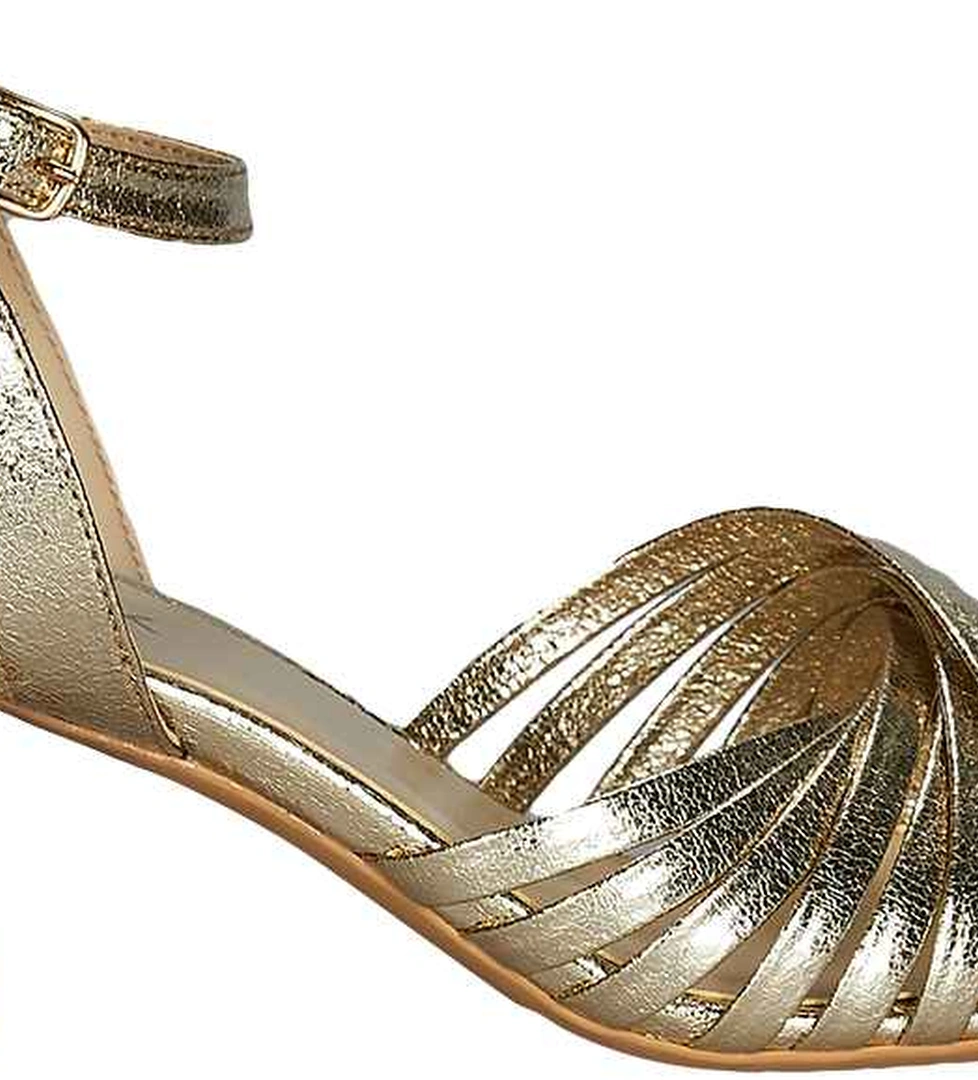 Catwalk Beyaz Catwalk Topuklu sandalet