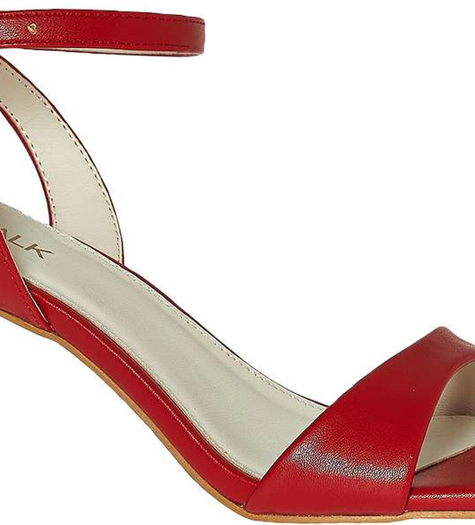 Catwalk Beyaz Catwalk Topuklu sandalet