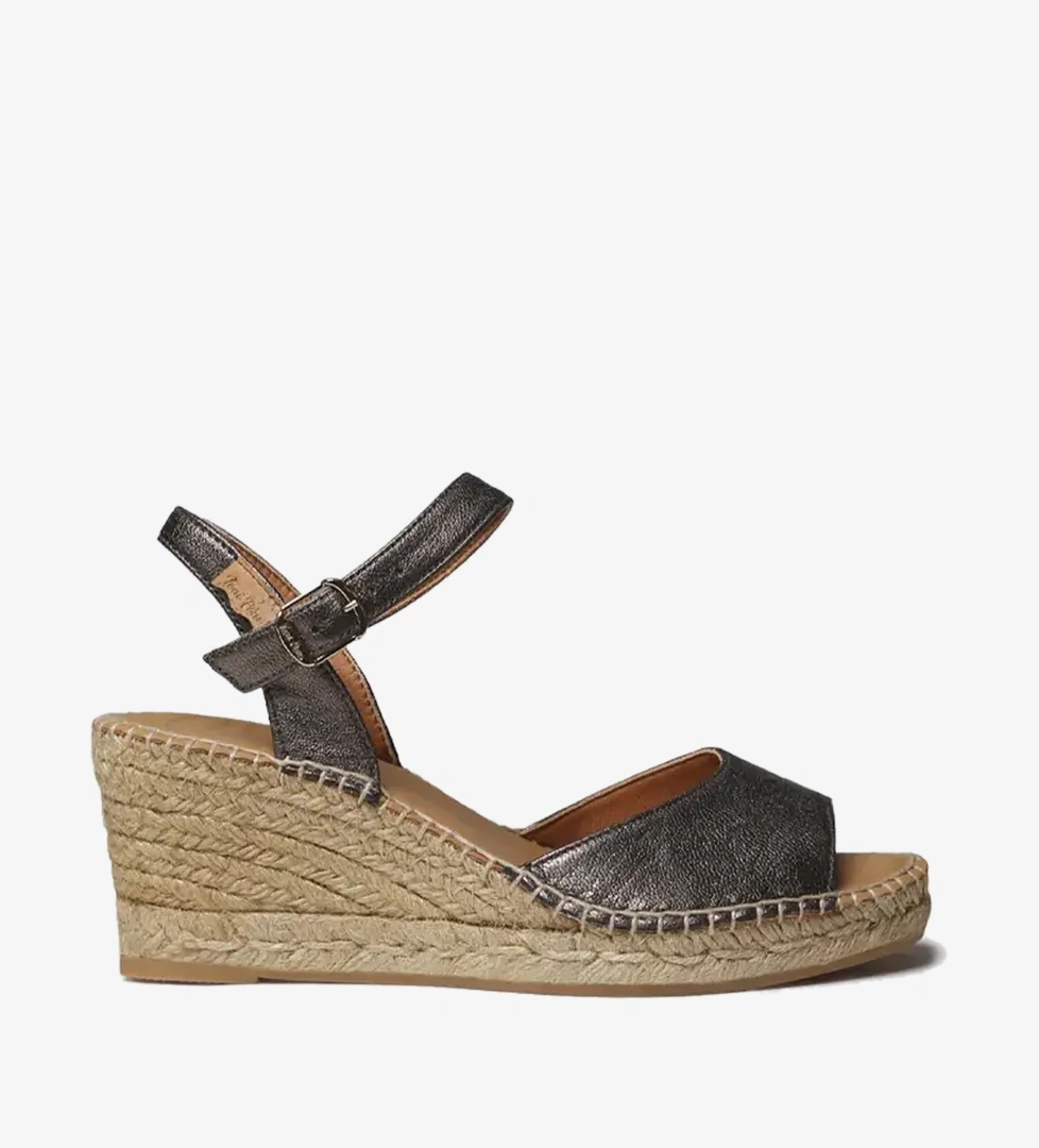 Toni Pons Sia-P Kadın Dolgu Taban Sandalet - Bronz