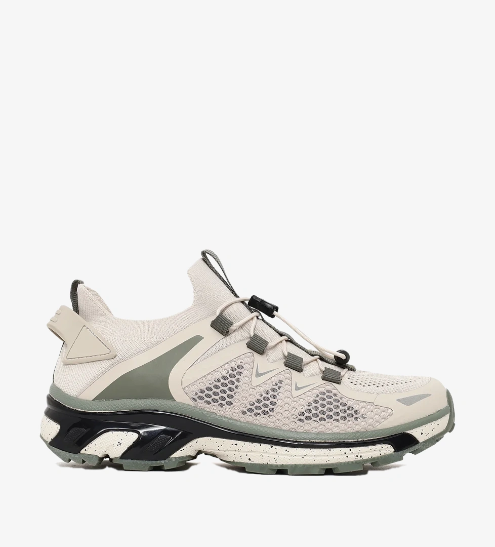Kadın Bej Kalın Tabanlı Sneaker