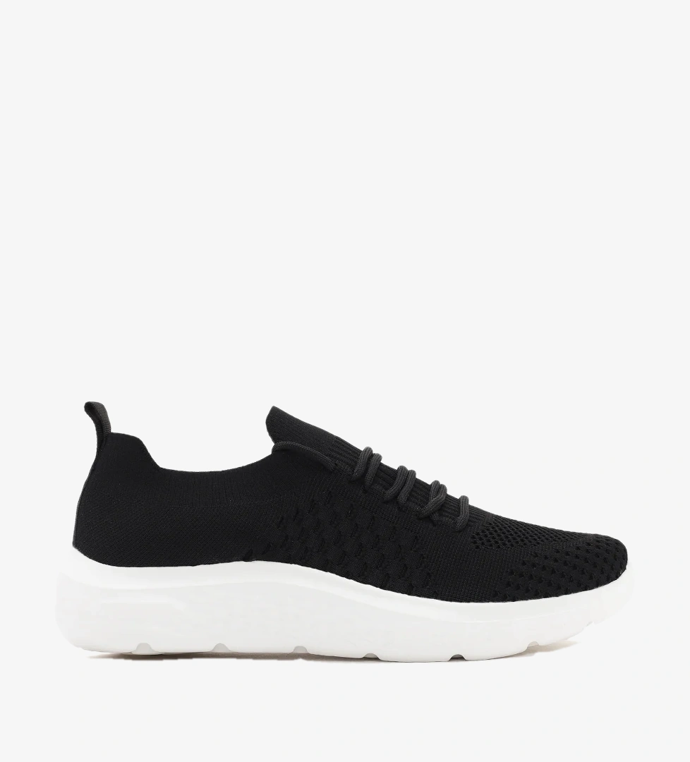 Derimod Derimod Zero Erkek Siyah Bağcıklı Sneaker Derimod'da! Siyah - 1. görsel