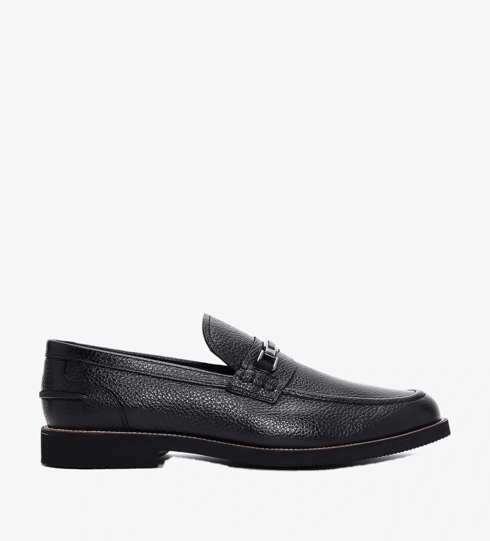 Derimod Derimod Erkek Siyah Deri Casual Loafer Derimod'da! Siyah - 1. görsel