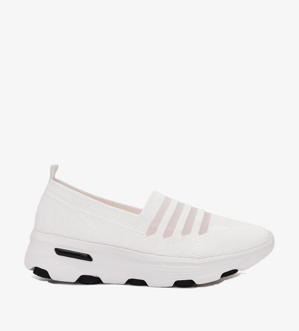 Derimod Derimod Zero Kadın Beyaz Kumaş Casual Sneaker Derimod'da! Beyaz - 1. görsel