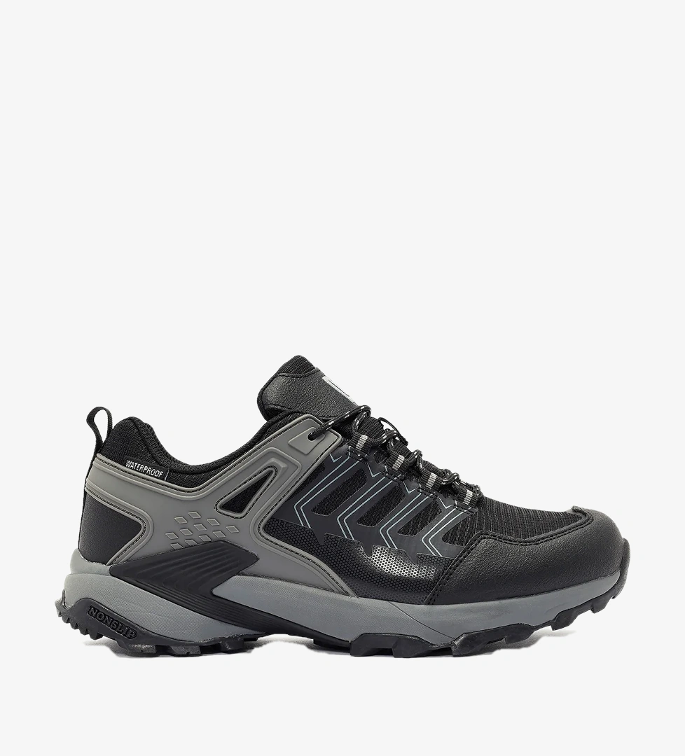 Derimod Dry Erkek Siyah Bağcıklı Waterproof Outdoor Ayakkabı