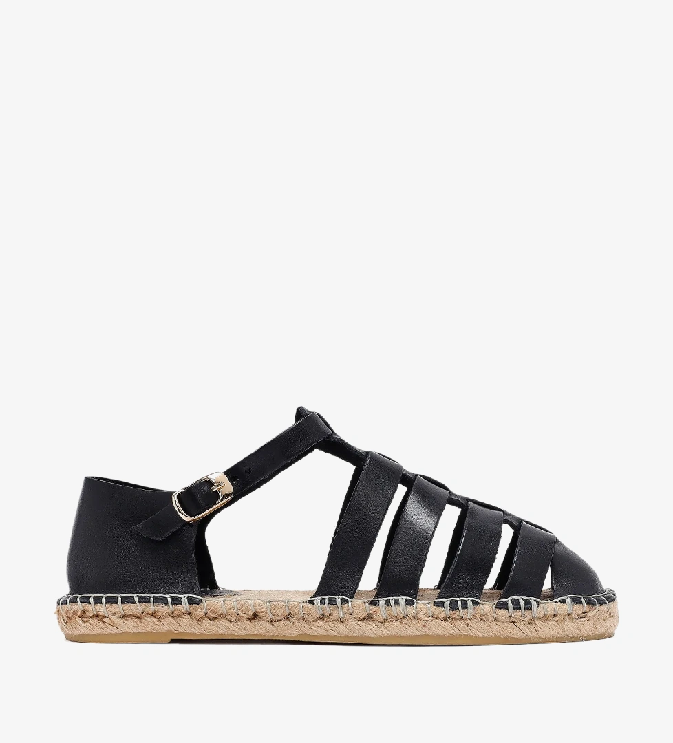 Derimod Siyah Derimod Espadril
