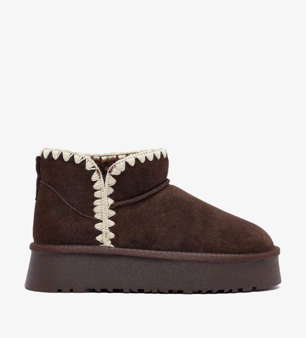 Derimod Kahverengi Derimod Camel Süet