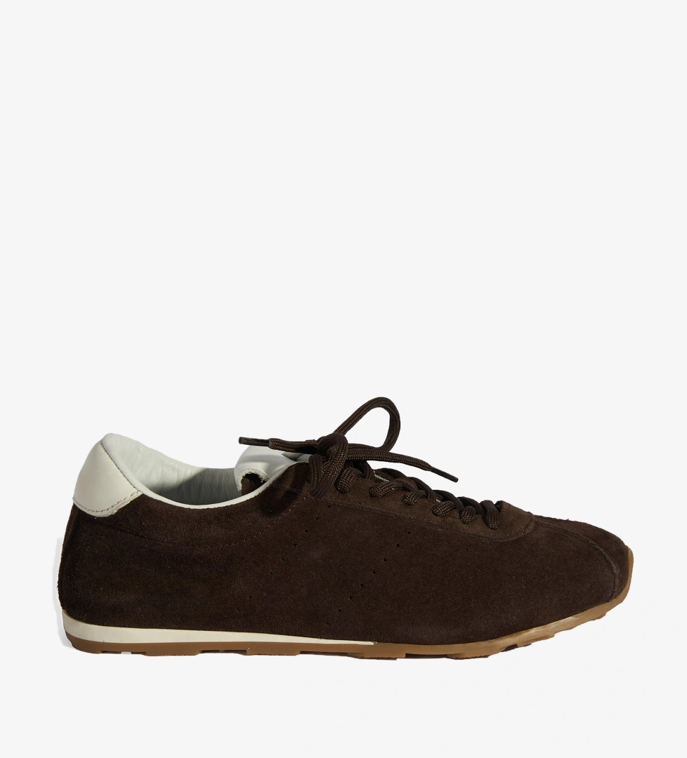 Desa Bej Desa Bağcıklı Kadın Süet Spor Ayakkabı