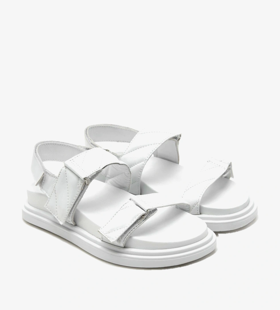 Desa Bej Desa Deri Kadın Sandalet